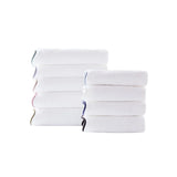 Scalloped Edge Cotton Bath Towels – Soft, Quick-Drying & Absorbent Towel Set