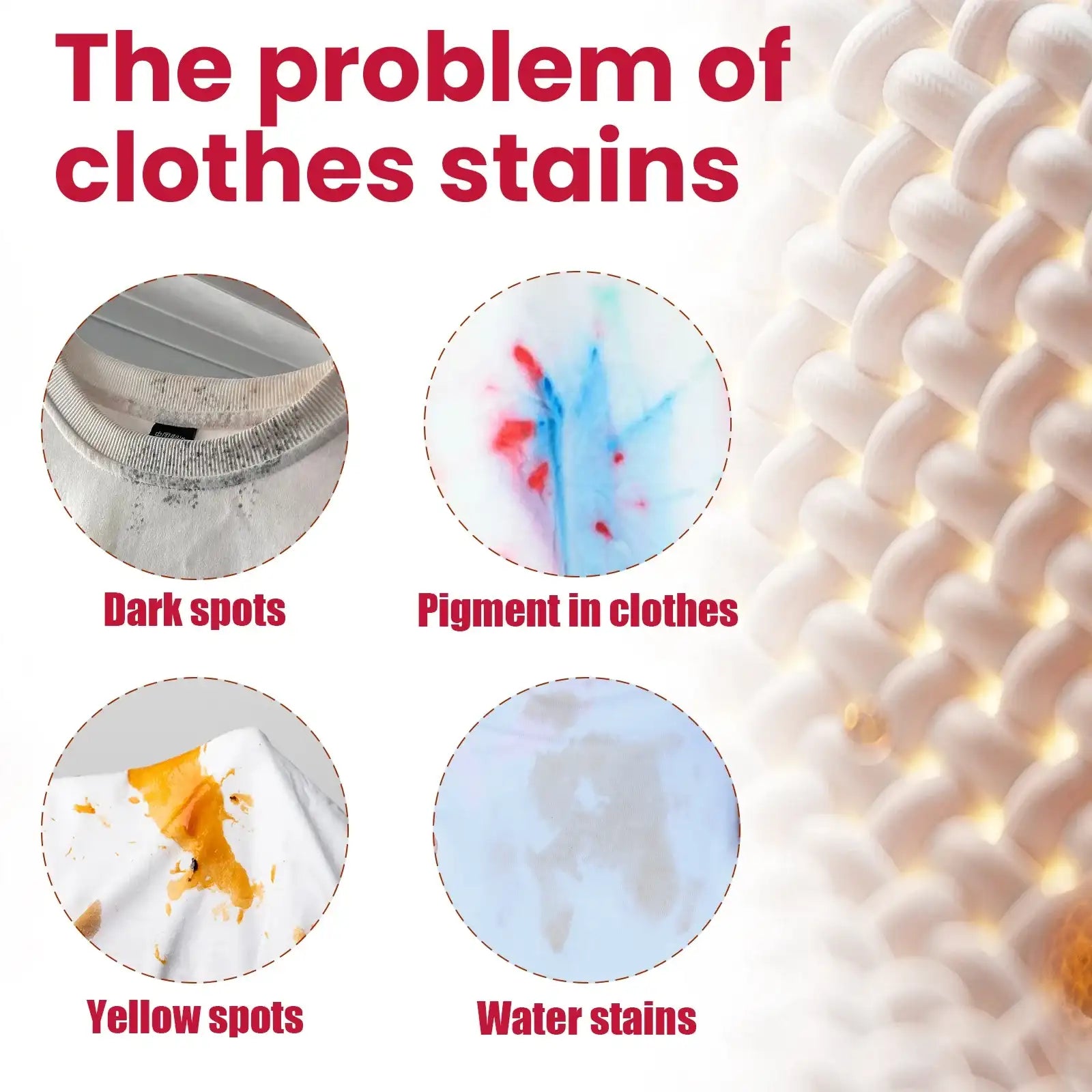 Eco-Friendly Portable Clothing Stain Remover Wipes – Instant Fabric Clean for Oil, Water & Pigment Marks 🌿