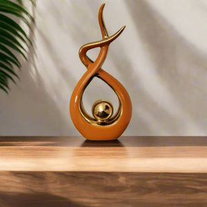 Orange with Gold