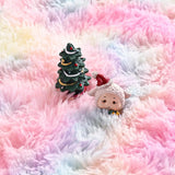 Soft Fluffy Rainbow Rug – Colorful Shaggy Carpet for Girls’ Bedroom, Nursery & Playroom Décor
