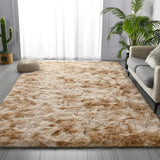 Soft Fluffy Rainbow Rug – Colorful Shaggy Carpet for Girls’ Bedroom, Nursery & Playroom Décor