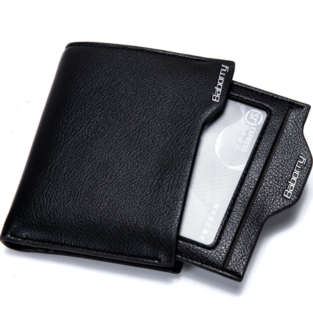 RFID Theft-Protect Coin Bag – Men’s Zipper Wallet & Money Purse with Anti-Theft Design