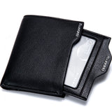 RFID Theft-Protect Coin Bag – Men’s Zipper Wallet & Money Purse with Anti-Theft Design