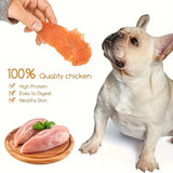 Chicken Dog Treats – Natural, High-Protein & Easily Digestible Snacks for All Breeds (100g / 500g Packs)