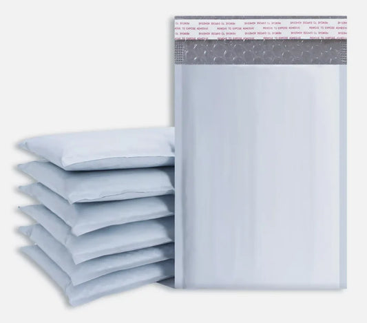 500 Pack Poly Bubble Mailers – 6″×9″ Lightweight Self-Seal Padded Envelopes for Secure Shipping, USA-Made