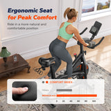 MERACH S36 Magnetic Exercise Bike — Smart Indoor Cycling with App Integration (330 lbs Capacity)