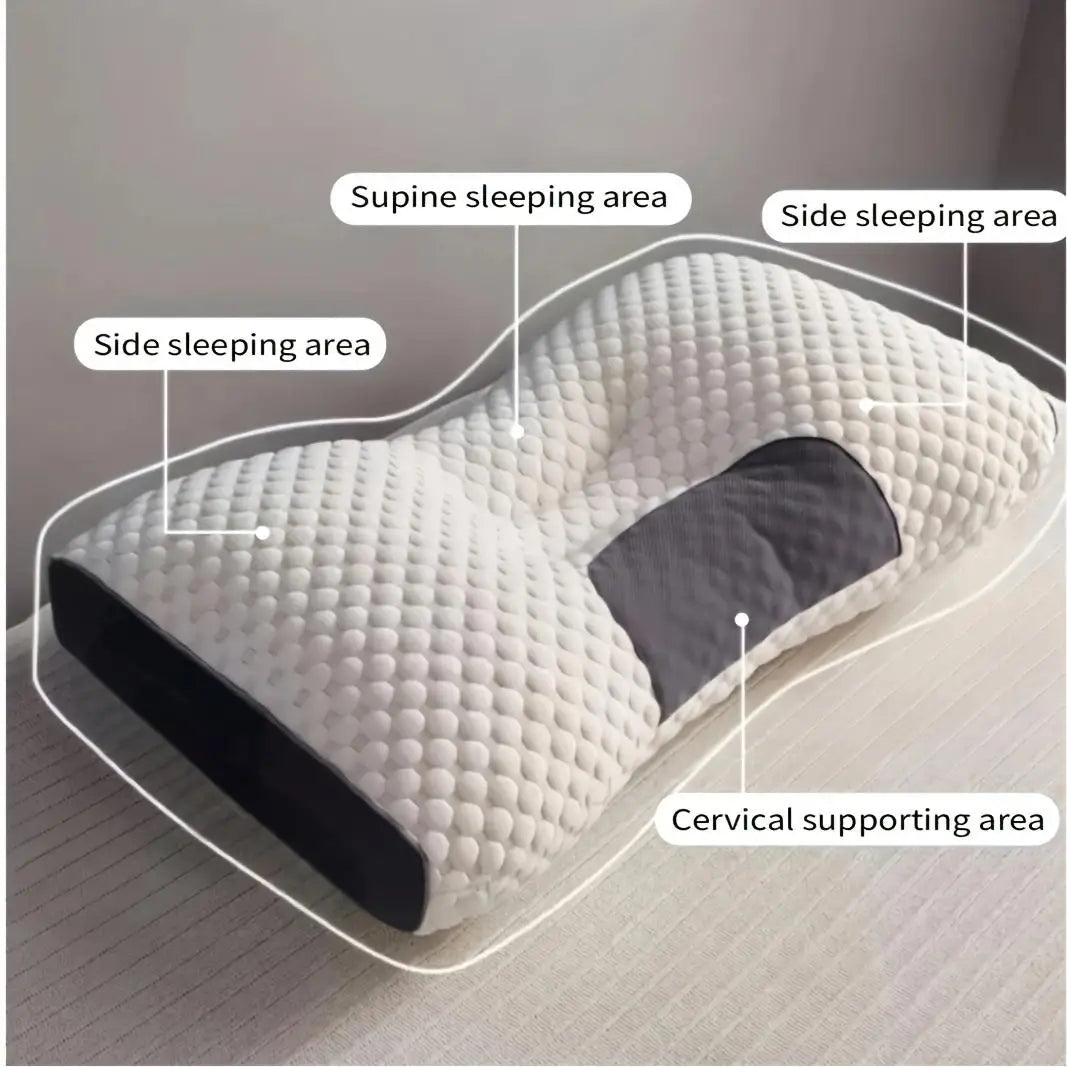 Ultimate Cervical Correction Pillow – Ergonomic Neck Support for Side & Back Sleepers