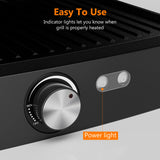 Panini Press Grill 4‑Slice – Indoor Sandwich Maker with Temperature Control, Non‑Stick Plates & 180° Opening 1200 W