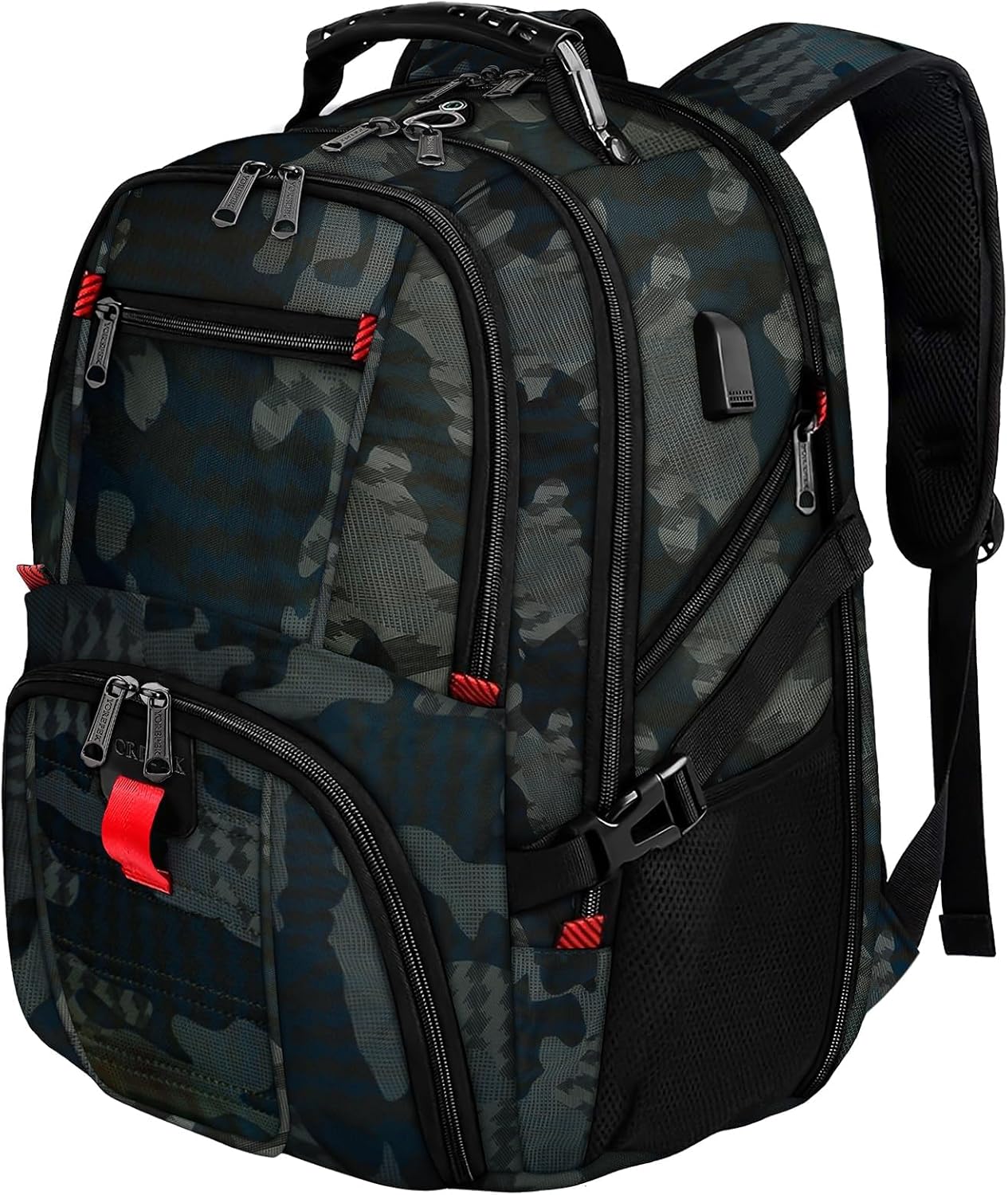 Extra-Large 17″ Travel Laptop Backpack with USB Charging – TSA-Approved Business & Airline-Ready Backpack