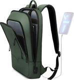 Slim Anti-Theft Business Laptop Backpack with USB Charging Port – Lightweight 15.6″ Work & Travel Backpack