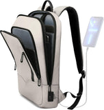 Slim Anti-Theft Business Laptop Backpack with USB Charging Port – Lightweight 15.6″ Work & Travel Backpack