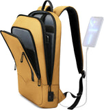 Slim Anti-Theft Business Laptop Backpack with USB Charging Port – Lightweight 15.6″ Work & Travel Backpack