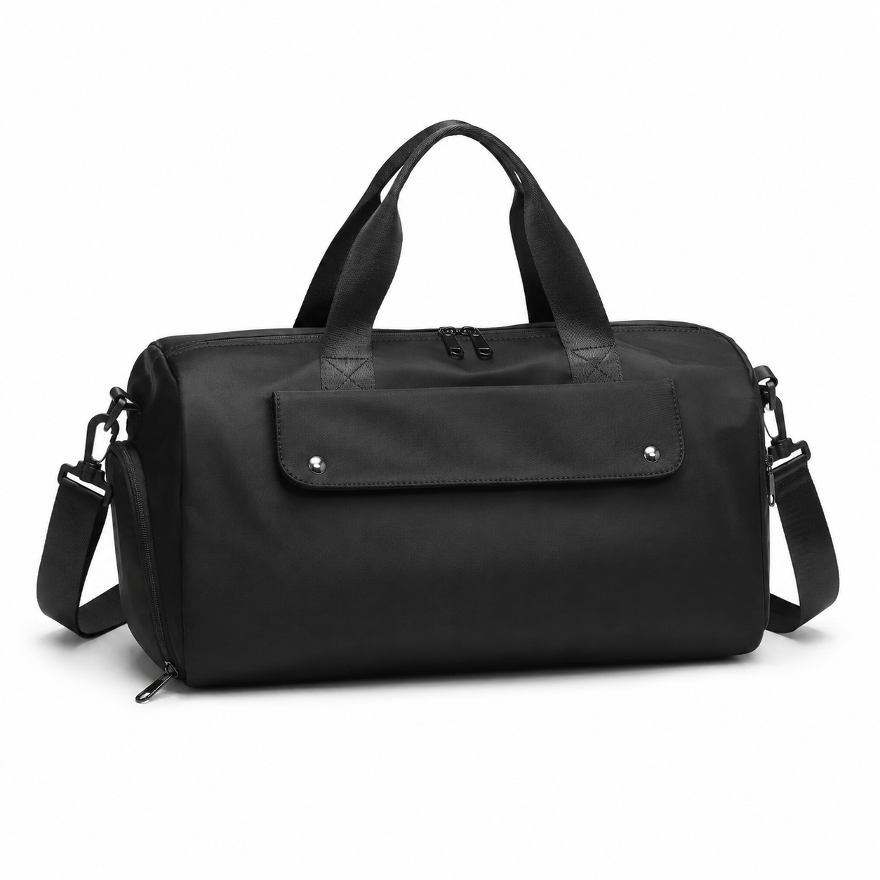 16L Compact Gym & Travel Duffle Bag with Shoe Compartment and Luggage Sleeve