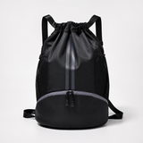 Lightweight Drawstring Gym Backpack with Separate Shoe Compartment