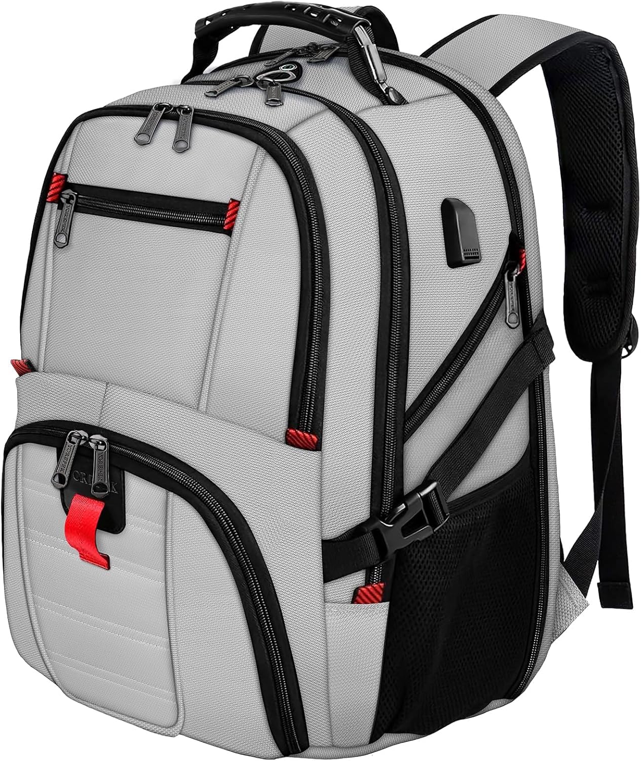 Extra-Large 17″ Travel Laptop Backpack with USB Charging – TSA-Approved Business & Airline-Ready Backpack