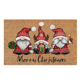 Colorful Christmas Welcome Mat – Fun Outside Entrance Doormat Rug for Home Decor 🎄✨