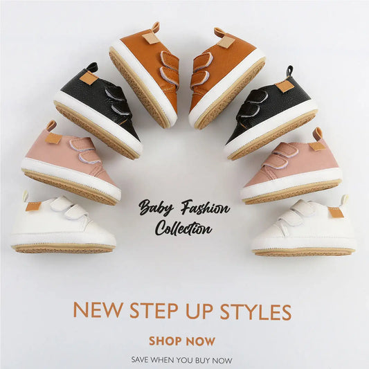 Soft Breathable Leather Infant Shoes with Shallow Buckle Strap – Unisex 0-18 M