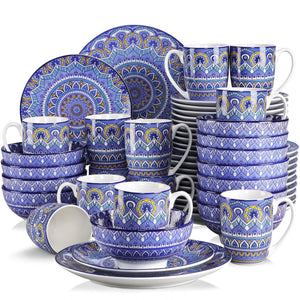 48-Piece Blue