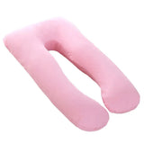 U-Shaped Maternity Cushion Cover 80 × 160 cm – Multi-Functional Cotton Pillowcase for Side Sleepers