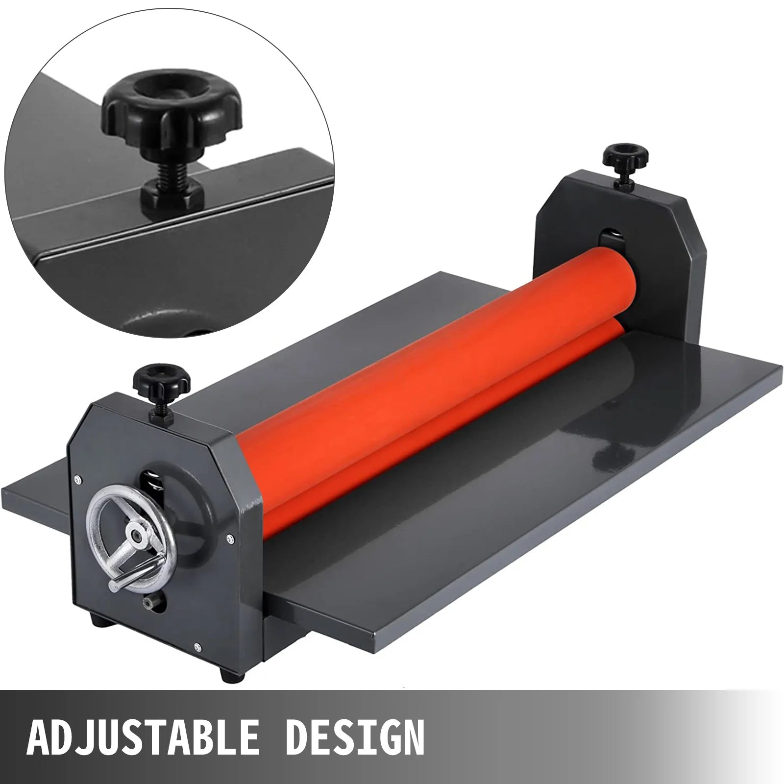 SucceBuy 29.5″ Manual Cold Roll Laminator – Hand-Crank A3/A4 Laminating Press for Posters, Photos, Covers