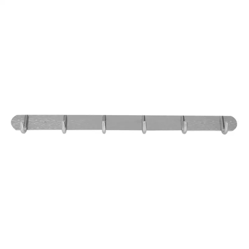 Multi-Hook Wall Rack – 5/6/7 Holes, Wall-Mounted Hooks for Coats, Towels, Hats & Bags