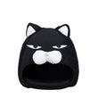 Foldable Soft Pet Nest & House for Cats & Small Dogs – Cartoon Design with Cushion