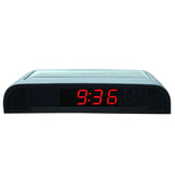Portable Car Dashboard Clock – Solar Digital LCD Clock with Backlight & Temperature Display for Auto Interior