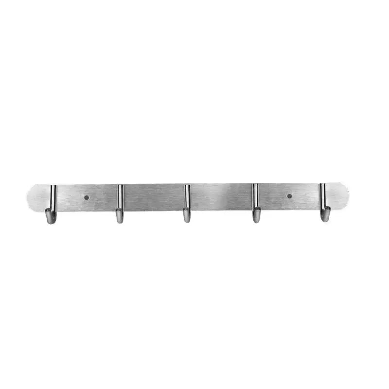 Multi-Hook Wall Rack – 5/6/7 Holes, Wall-Mounted Hooks for Coats, Towels, Hats & Bags