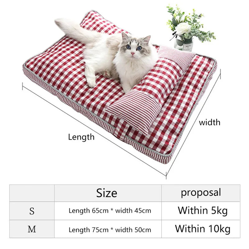 Soft Lounger Pet Bed – Cozy Sofa & Sleeping House for Dogs & Cats