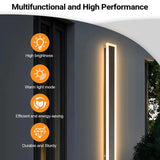 Waterproof Dimmable LED Outdoor Wall Light – Minimalist Design for Courtyard & Garage - PulinGO