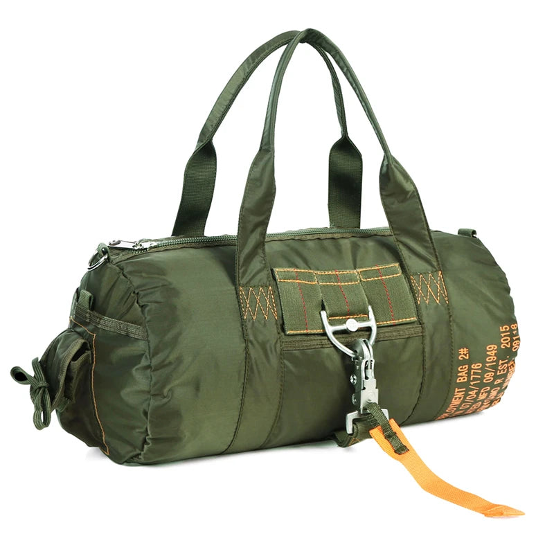 LQARMY Tactical Parachute Duffle Bag – 1000D Nylon Outdoor Travel & Camping Crossbody Pack