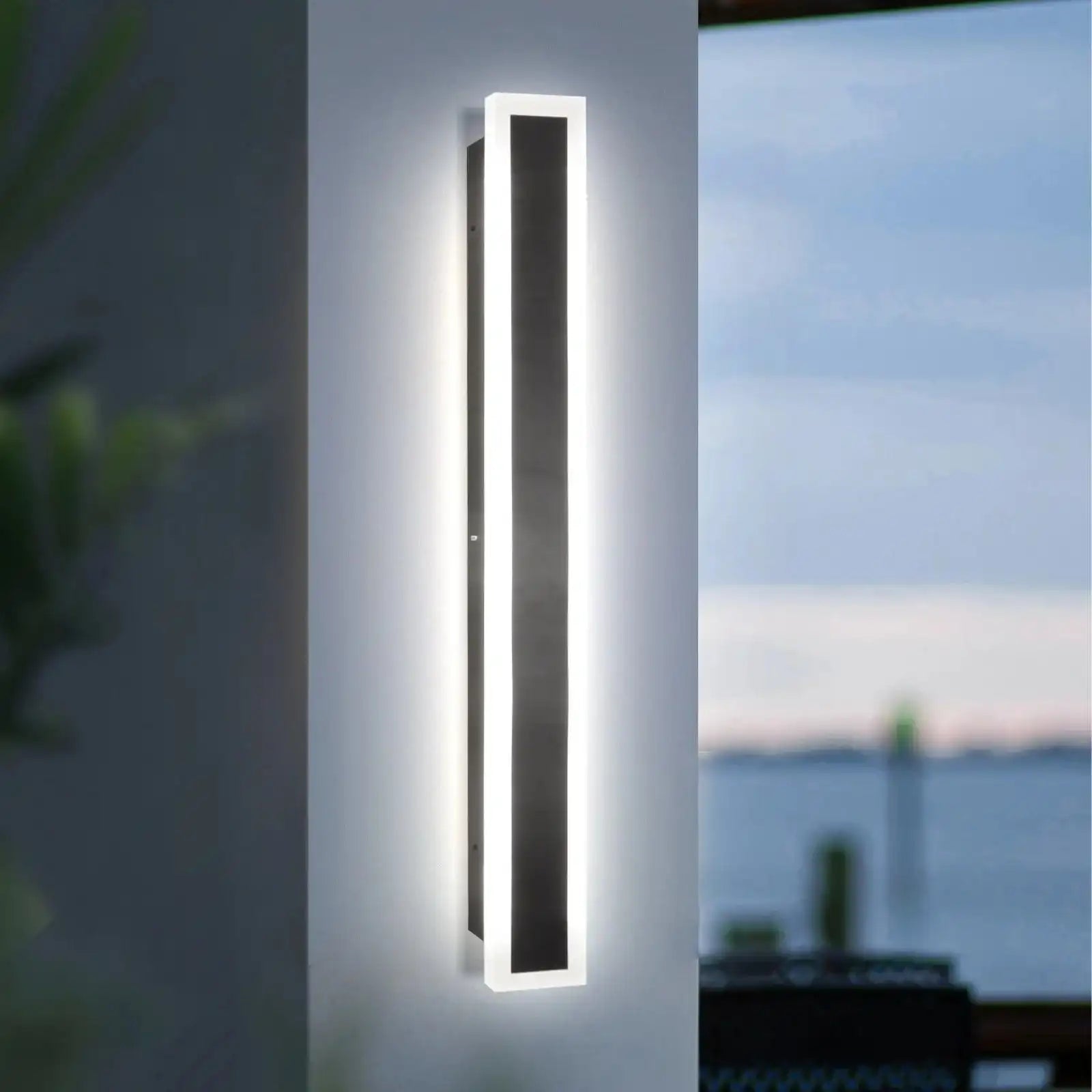 Waterproof Dimmable LED Outdoor Wall Light – Minimalist Design for Courtyard & Garage - PulinGO