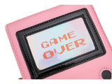 Fun Fashion Pink “Game Machine” Clutch & Crossbody Shoulder Bag for Women