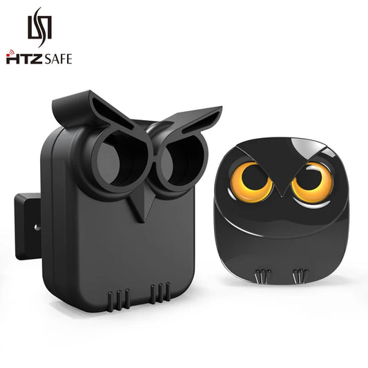 HTZSAFE Wireless Driveway Security Alarm – Waterproof PIR Motion Detector System for Garage, Burglar & Welcome Alerts