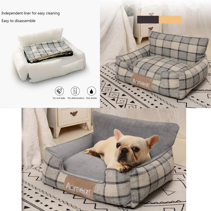 Big Dog Sofa Bed – Removable & Washable Pet Bed for Small, Medium & Large Dogs