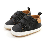 Soft Breathable Leather Infant Shoes with Shallow Buckle Strap – Unisex 0-18 M