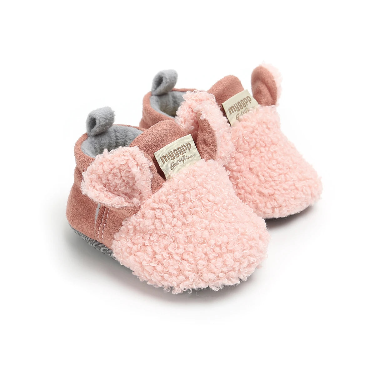 Lioraitiin Winter Toddler Crib Shoes – Warm Newborn Infant Sneakers with Soft Sole, Cozy Baby Boy & Girl Footwear