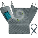 Petravel Dog Car Seat Cover – Waterproof Car Hammock, Rear Back Seat Protector & Safety Carrier Mat for Dogs and Pets