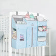 Sunveno Crib Organizer Hanging Storage Bag – Bedside Multi-Pocket Caddy for Baby Essentials