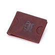 CONTACT’S Genuine Leather RFID Wallet – Slim Bifold Money Clip with Card Holder & Coin Pocket for Men