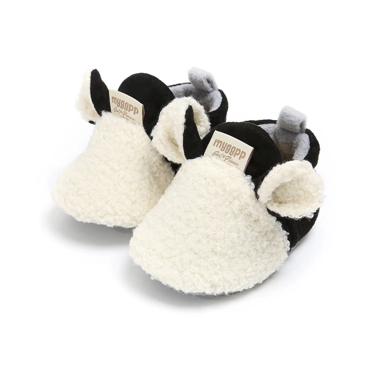 Lioraitiin Winter Toddler Crib Shoes – Warm Newborn Infant Sneakers with Soft Sole, Cozy Baby Boy & Girl Footwear