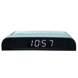 Portable Car Dashboard Clock – Solar Digital LCD Clock with Backlight & Temperature Display for Auto Interior