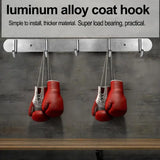 Multi-Hook Wall Rack – 5/6/7 Holes, Wall-Mounted Hooks for Coats, Towels, Hats & Bags