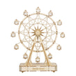 “Robotime Rolife 232PCS 3D Wooden Ferris Wheel Model Kit – DIY Rotatable Assembly Puzzle Toy & Gift for Kids & Adults”