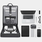 Bange 7252 Erkek Oxford Su Geçirmez Laptop Sırt Çantası 14 inç Siyah