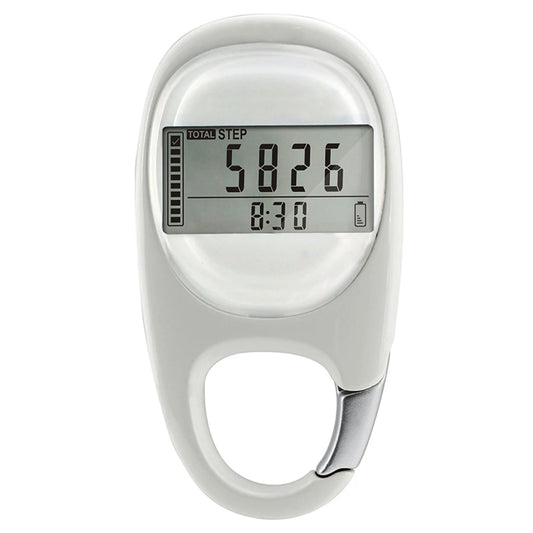 Multi-Function 3D Induction Pedometer – Accurate Step Counter with Calorie & Distance Tracking, Portable Mini Fitness Walking Tracker