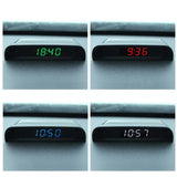 Portable Car Dashboard Clock – Solar Digital LCD Clock with Backlight & Temperature Display for Auto Interior