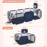 Pangdube Baby Playpen – Safe Activity Fence Playground for Children, Indoor/Outdoor Baby Games Park for 6 Months to 6 Years