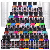 Ophir Acrylic Pouring Paint Set – High Flow Water-Based Paints (36 Colors Available, 100ml Bottles)