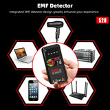 BSIDE Professional Digital Multimeter – Smart 9999 Counts EMF Multitester with DC/AC Voltage, Resistance, Capacitor, Diode & Live Wire Testing